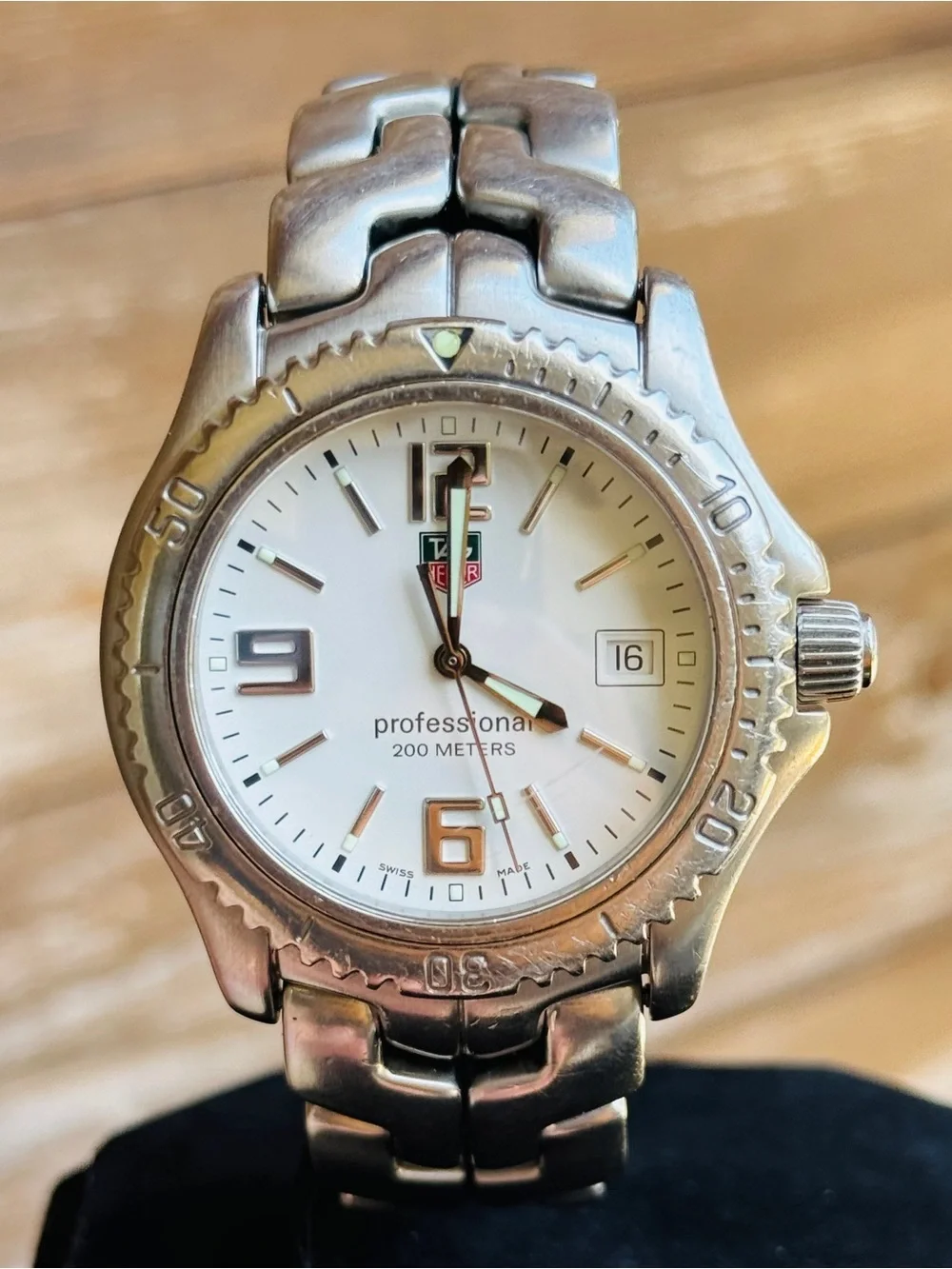 Tag Heuer Professional Caliber ETA 955.112 | S-Link Bracelet | 1992 | Swiss